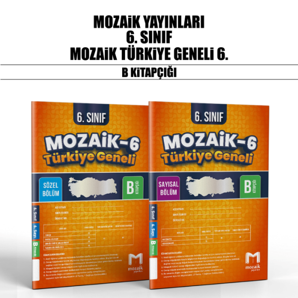 MOZAİK 06.SINIF TÜRKİYE GENELİ SAY/SÖZ 6-B -25-26